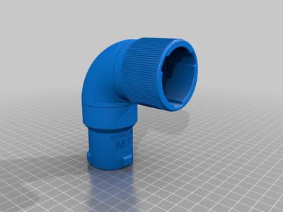 osVAC 90 degree elbow coupling