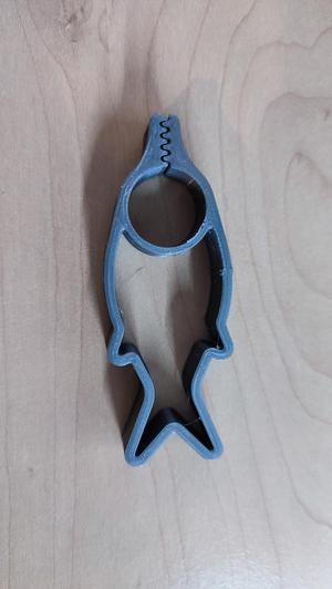 Simple Use Bag Clip - with design history (pics and models)  from idea to final design
