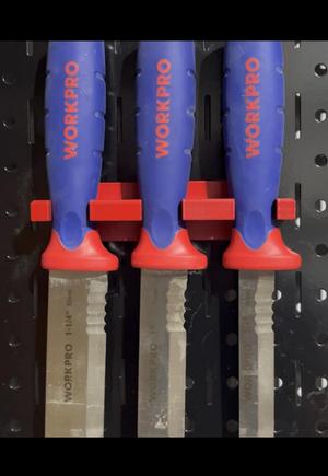 Wall control Pegboard Chisel Holder