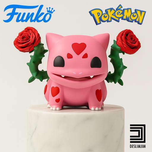 BULBASAUR VALENTINE DAY POKEMON TOYART