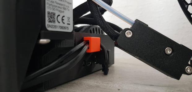 Cable guide for original switch cutout