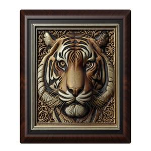 Tiger animal wall art relief wall decor