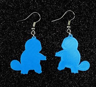 Squirtle Earring Pokemon