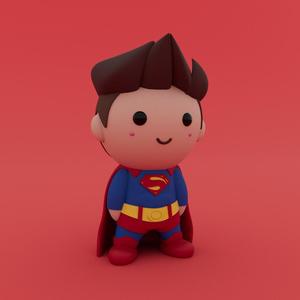 Cute little Superman