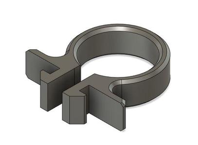 Round V-Slot Cable Clip