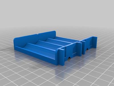 Quad 21700,20700 cell holder 