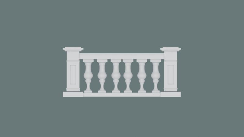3D Printable Balustrade Design