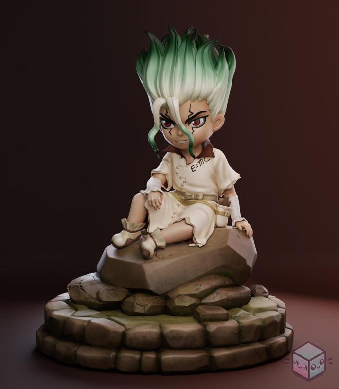 Figruine Chibi Senku Ishigami Dr.Stone