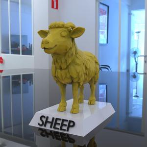 Sheep Low Poly 3d Printing