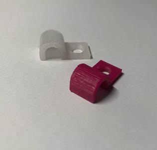 Universal cable / wire holder one screw