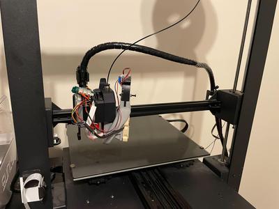 Anycubic Mega X direct drive adapter