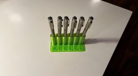 Pen holder 6 slots