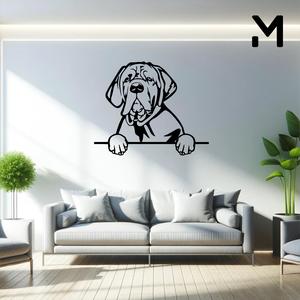 Wall silhouette - Mastiff - Hang