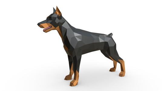 doberman figure