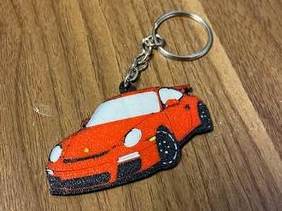 Porsche Keychain