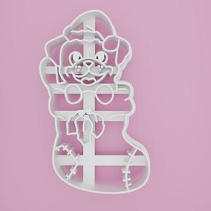 Christmas stocking 5 Cookie cutter