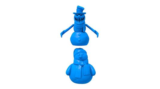 Snowman / Snowman stl / Snowman printer
