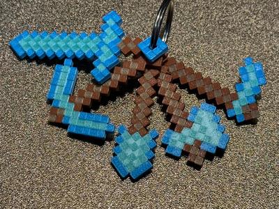 Minecraft Keychain Pendant