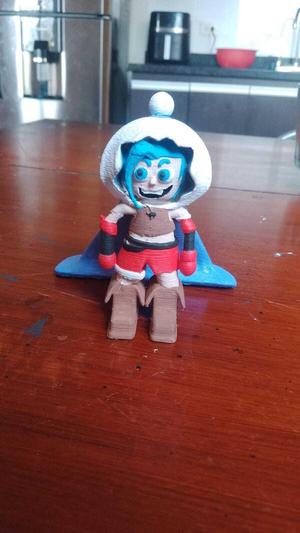 Christmas doll inspired by arcane jinx