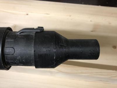 58mm to 35mm Vacuum adapters for workshop machines / tools