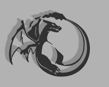 Charizard Wall art Figure 1