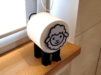 Sheep Toilet Paper Holder