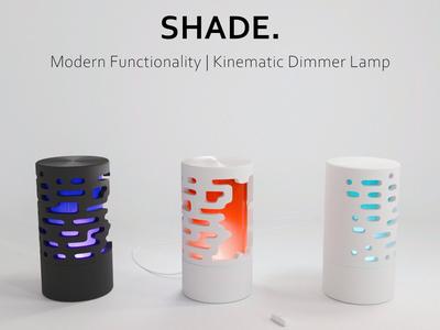 Shade. | Modern Rotating Dimmer Lamp.