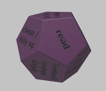 To-Do Dice / What should I do dice