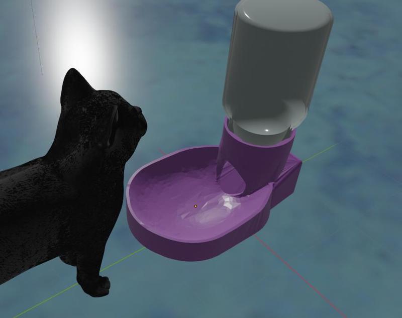 Cat / Dog Biscuit + Water Dispensers