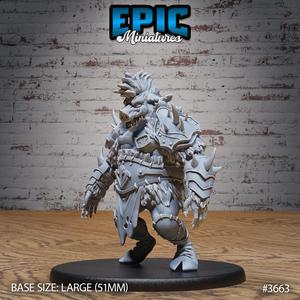 Boar Folk Outlaw ‧ DnD Miniature ‧ Tabletop Miniatures ‧ Gaming Monster ‧ 3D Model ‧ RPG ‧ DnDminis ‧ STL FILE