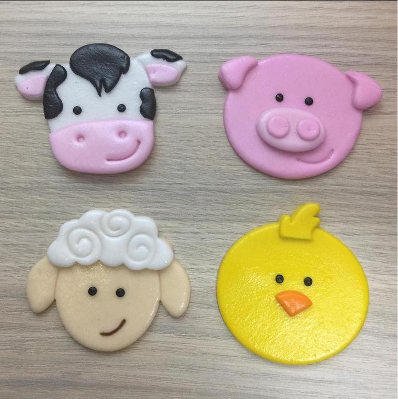 Cutter Set Farm Animals 10 cm
