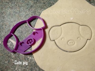 Cute Pig Cookie Cutter