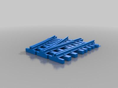 Bachmann compatible G gauge turnout