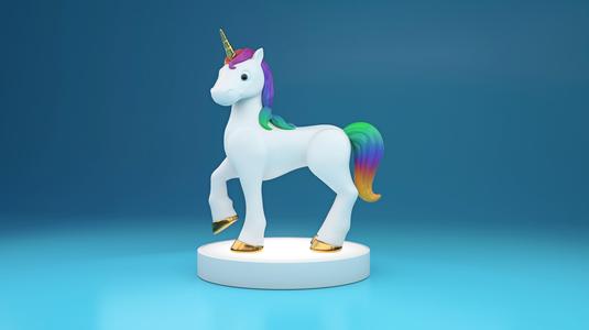 Unicorn cartoon