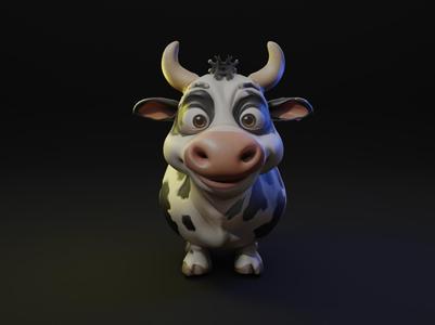 Cow Cartoon Animal