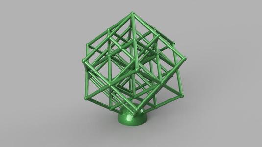 Grid Cube (Torture Test)