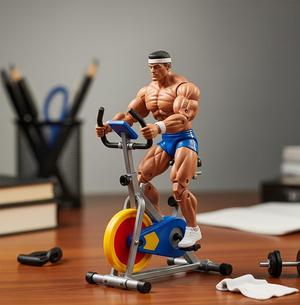 Cardio Cycler – 3D Printable Exercise Bike Sculpture