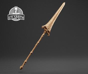 Dragonslayer Swordspear Dark Souls 3 Life Size Prop STL