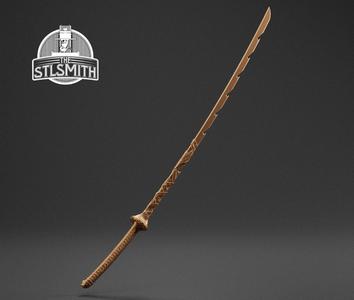 Magic Sword Makoto Demon's Souls  Life Size Prop STL