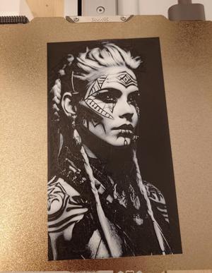Viking Woman HueForge