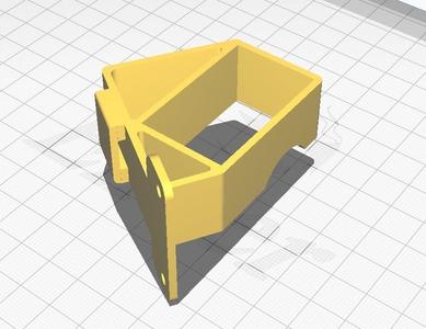 Action camera mount for drone