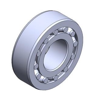 Cylindrical roller bearing "customizing" DIN 5412 (NJ 202)