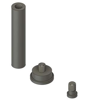 (NEW 2022-JUN) Shafts for Ikea Skadis Spool Holders