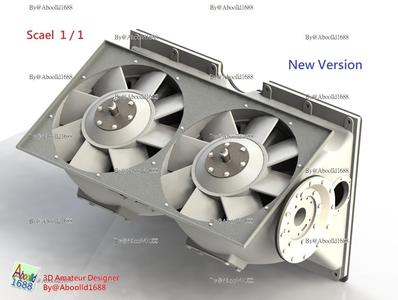 Tiger tank For Main fan ducts.(STL1-1)