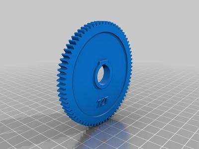 Emco Compact 5 - Change Gears (Metric)