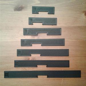 Gloomhaven Map Tile Borders - Female Edge Pieces