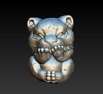 Cute little tiger