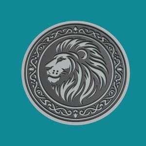 Lion Medallion