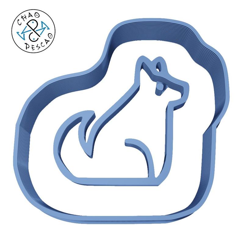 Dog - Animals - Cookie Cutter - Fondant - Polymer Clay