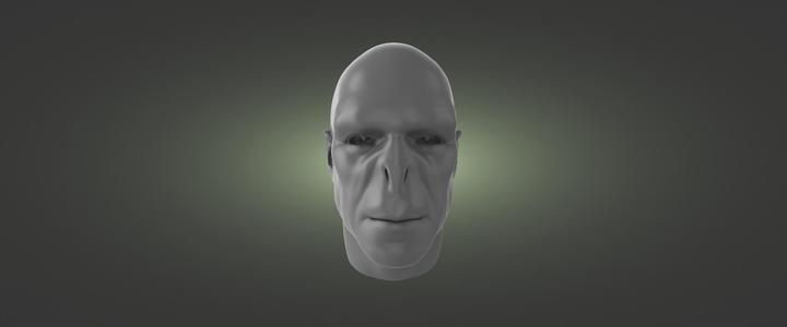 head of lord voldemort